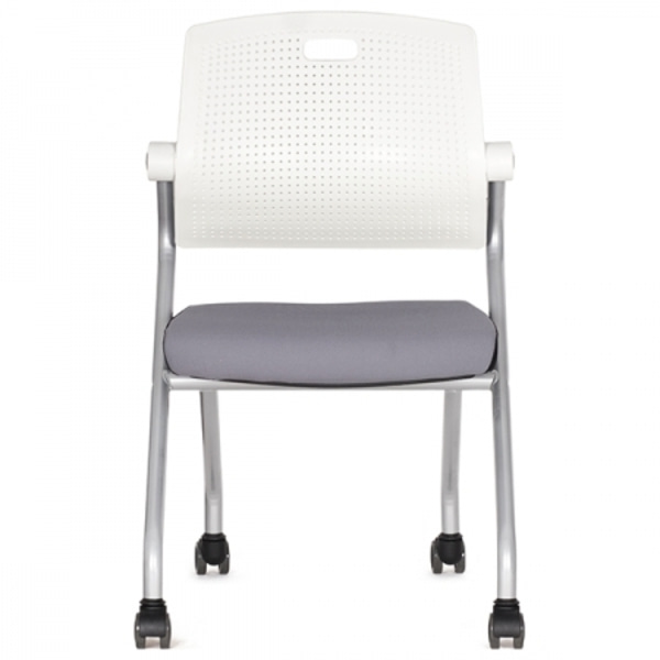 [TFC] POSE2 1000W 포세 흰사출 팔무 접이식 회의용 의자