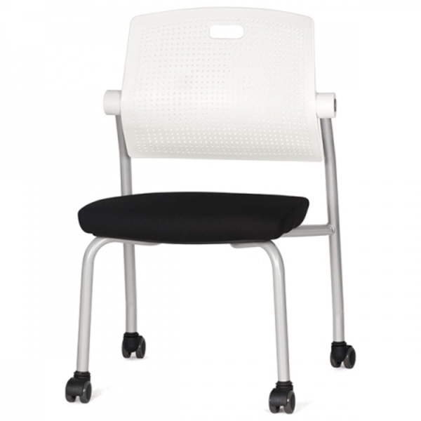 [TFC] POSE2 2000W 포세 흰사출 팔무 회의용 의자